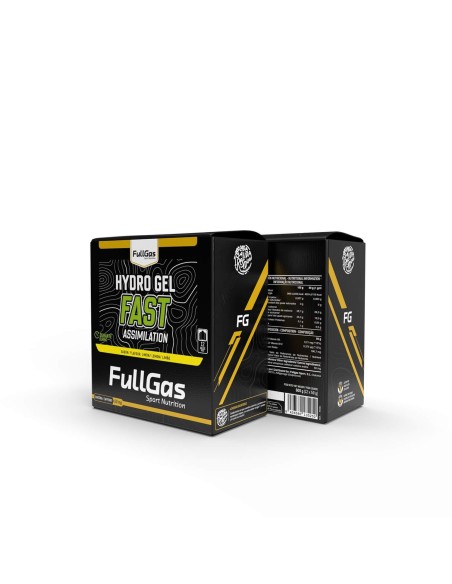 Hydro gel rapide (avec caféine) - Boîte 12 u. - Limón - 50g