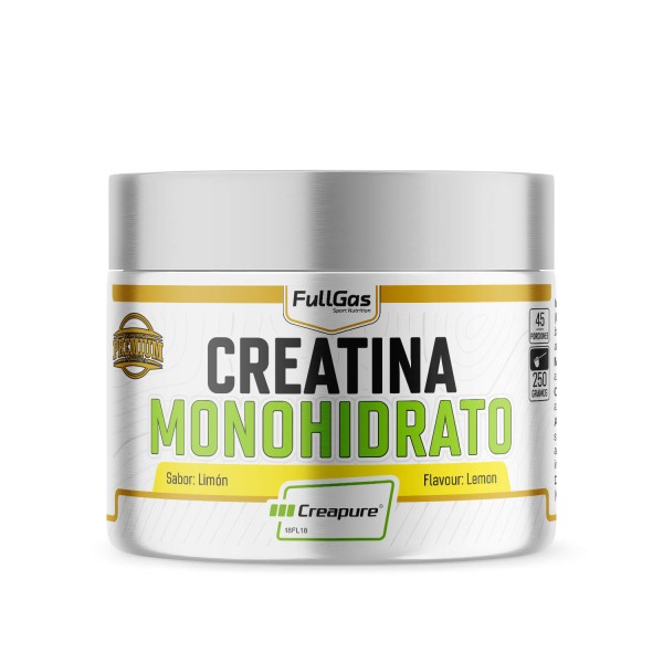 Creapure® sabor Limón (Creatina Monohidrato) 250g