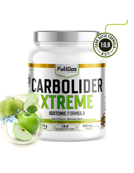 Carbolider Xtreme (boisson isotonique) - Pomme verte - 800g