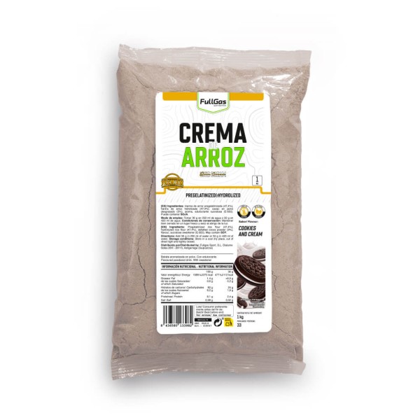 CREMA DE ARROZ - Cookies and Cream - 1kg