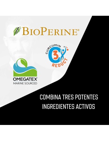 3x Immune naturelle (oméga-3 + Tétrahydrocurcinides + pipérine) - 120 perles