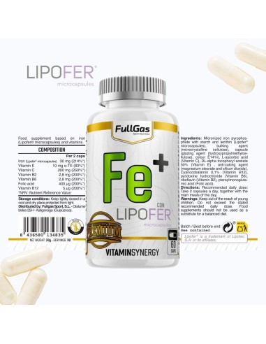 Fe+ avec microcapsules Lipofer® - Iron...
