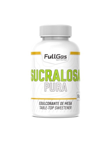Poudre pure de sucralose (édulcorant acalorique) - 50g