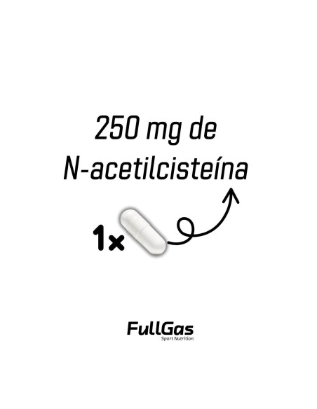 CNA (N-acétyl-L-cystéine) - Capsules - 60 tomas