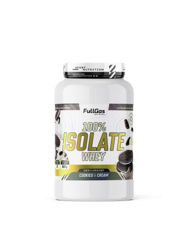100% Isolat de lactosérum (isolé) - Cookies & Crème - 900g