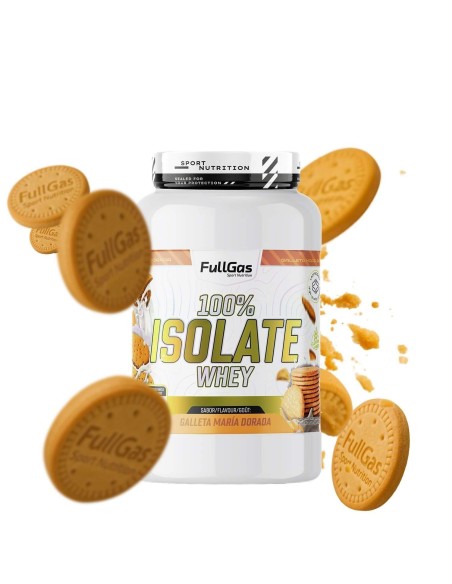 100% Isoler de lactosérum (isolé) - Biscuit María - 900g