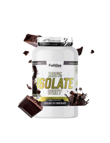 100% Isoler de lactosérum (isolé) - Coulant au chocolat - 900g