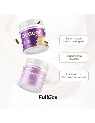 Achetez Ovacell Plus (Supplément pour SOP) avec OMEGA 3 VEGAN SHORING MERING MERING