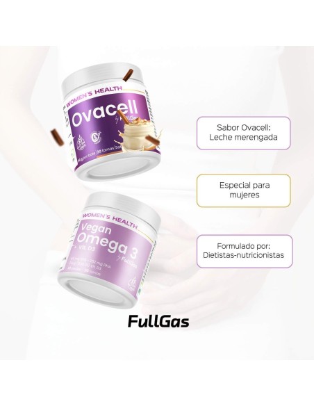 Achetez Ovacell Plus (Supplément pour SOP) avec OMEGA 3 VEGAN SHORING MERING MERING