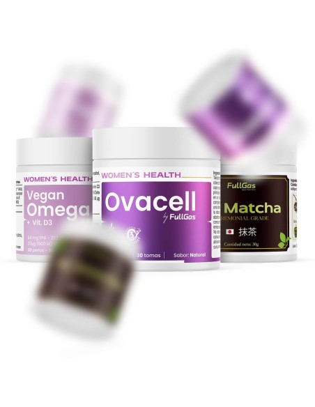 Achetez Ovacell Plus (Supplément pour SOP) avec OMEGA 3 VEGAN + MATCHA THE