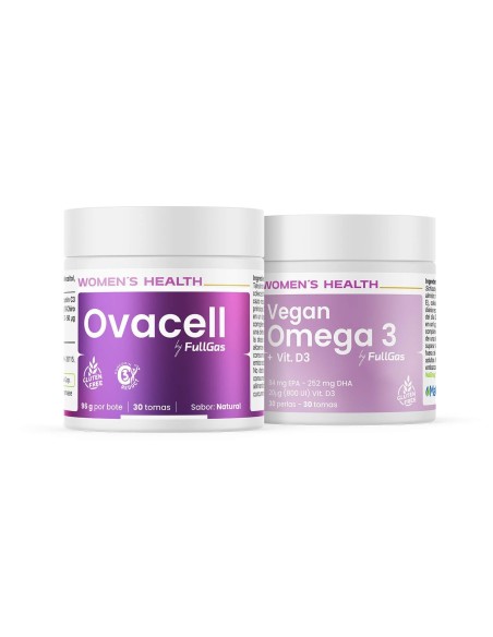 Achetez Ovacell (Supplément pour SOP) avec OMEGA 3 VEGAN + THÉ MATCHA