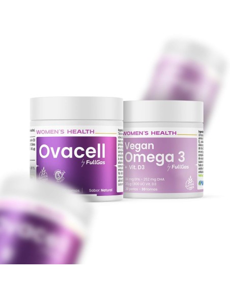 Achetez Ovacell (Supplément pour SOP) avec OMEGA 3 VEGAN + THÉ MATCHA