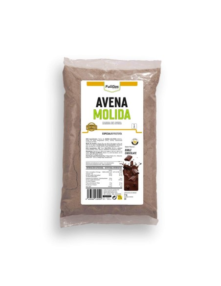 Avena Molida (Harina de avena) - Doble Chocolate - 1kg