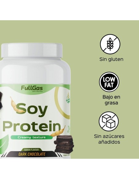Je suis la protéine (protéine de soja) - Chocolat noir - 1kg