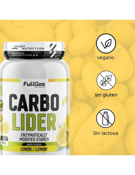 Carbolider (pomme de terre d'amylopectin) - Citron - 1kg