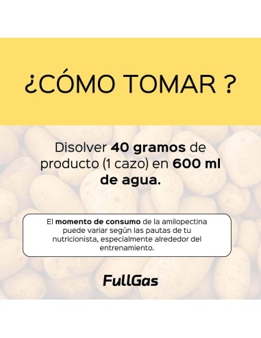 Carbolider (Amilopectina de Patata) - Limón - 1kg