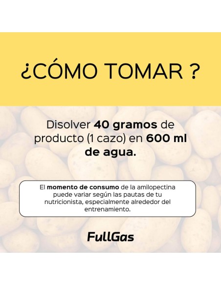 Carbolider (Amilopectina de Patata) - Limón - 1kg