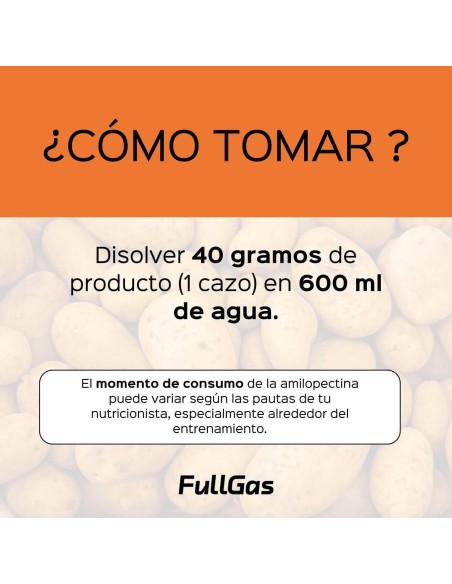 Carbolide (pomme de terre d'amylopectin) - Mandarine - 1kg