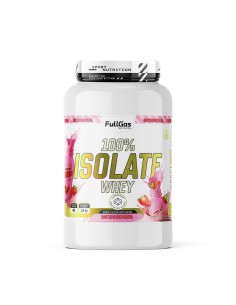 100% Isoler de lactosérum (isolé) - Smoothie à la fraise - 1.8kg