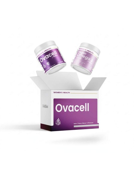 Achetez Ovacell (Supplément pour SOP) avec OMEGA 3 VEGAN + THÉ MATCHA