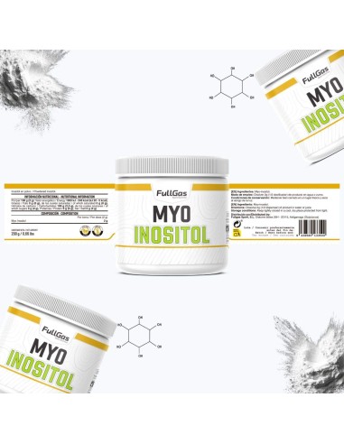 Myo-Inositol (myoinositol) poudre - Neutre - 200g