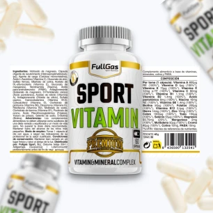 Sport Vitamin (Multivitamines et multiminéraux) - 60 gélules