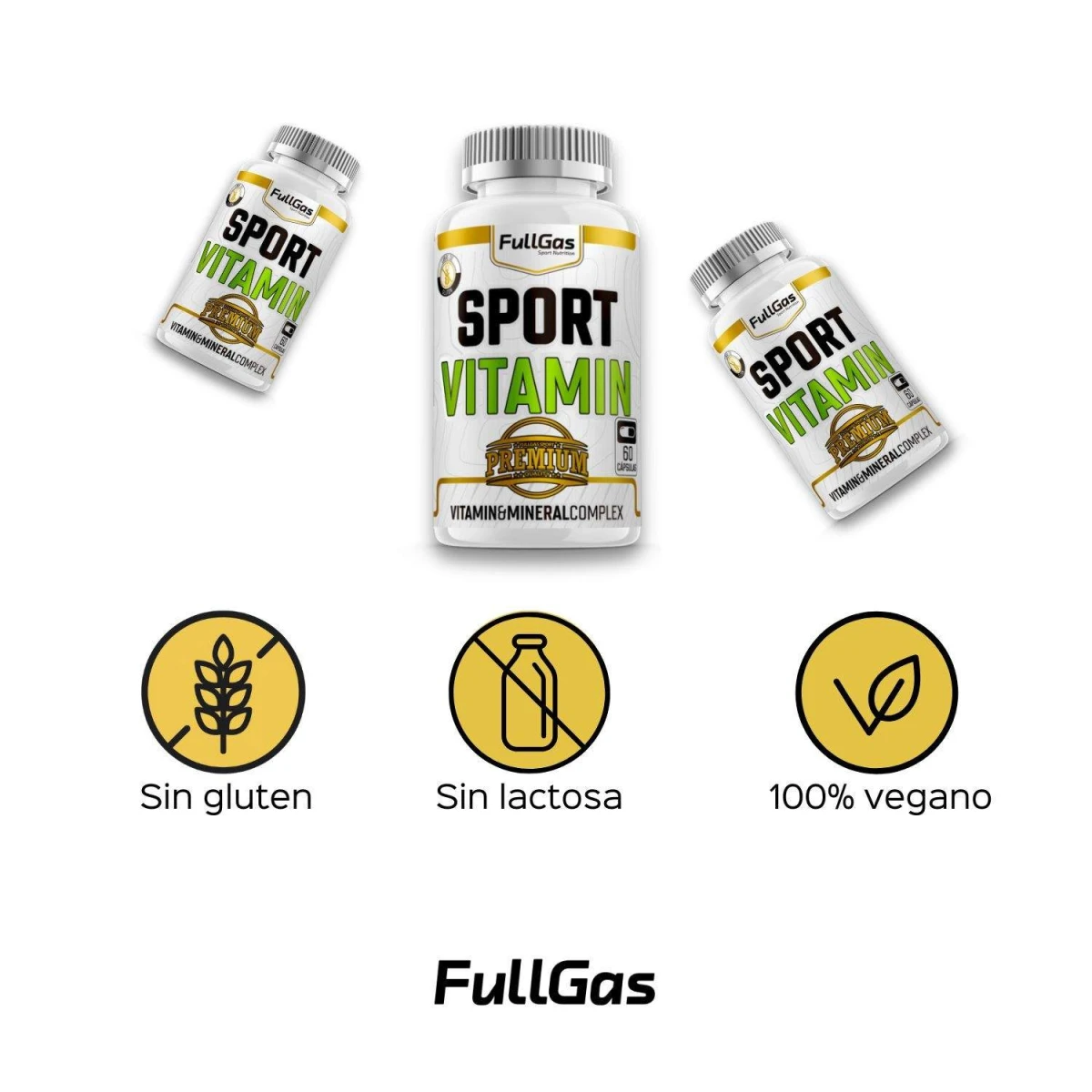 Sport Vitamin (Multivitamines et multiminéraux) - 60 gélules