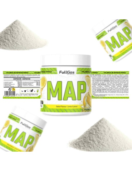 Carte (poudre d'acides aminés essentiels) - Limón - 300g
