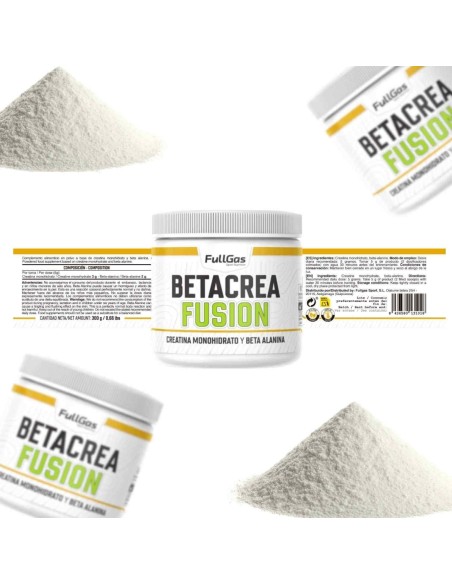 Betacrea Fusion (bêta-Alanine + créatine monohydrate) - Poudre - 300g