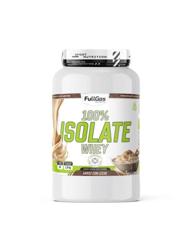 100% Isolat de lactosérum (isolé) - Riz avec lait - 1,8 kg
