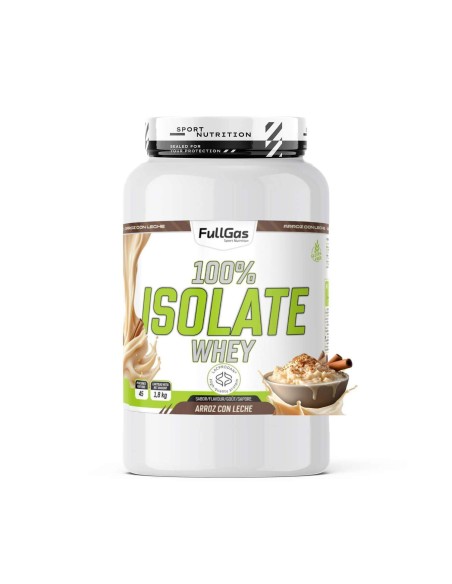 100% Isolat de lactosérum (isolé) - Riz avec lait - 1,8 kg