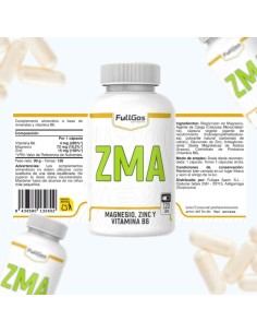 ZMA (zinc + magnésium + vitamine B6) - 120 cas 2