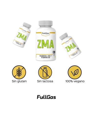 ZMA (zinc + magnésium + vitamine B6) - 120 cas