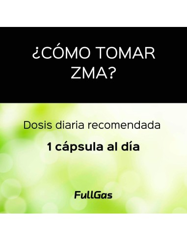 ZMA (zinc + magnésium + vitamine B6) - 120 cas
