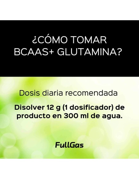 BCAAS (acides aminés ramifiés 2: 1: 1) + glutamine (Kyowa®) - Limón - 500g