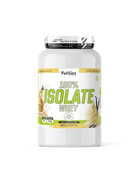 100% Isolat de lactosérum (isolé) - Smoothie à la vanille - 1.8kg