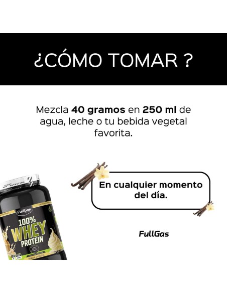 100% De protéines de lactosérum (concentré) - Smoothie à la vanille - 1.8kg