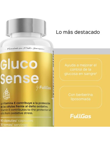 Glucosense (avec Berberina *) - Capsules - 30 tomas
