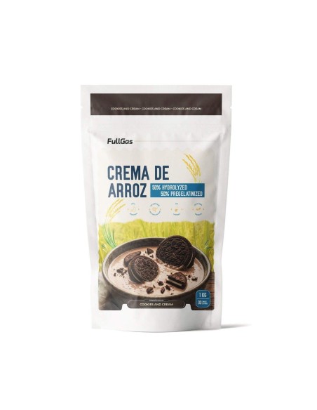 Crème de riz (hydrolysée-Pregélatinisée) - Cookies & Crème - 1kg