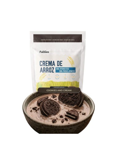 Crème de riz (hydrolysée-Pregélatinisée) - Cookies & Crème - 1kg