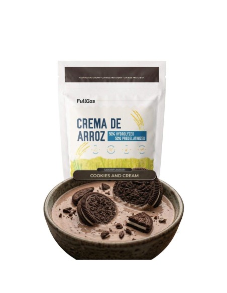 Crème de riz (hydrolysée-Pregélatinisée) - Cookies & Crème - 1kg