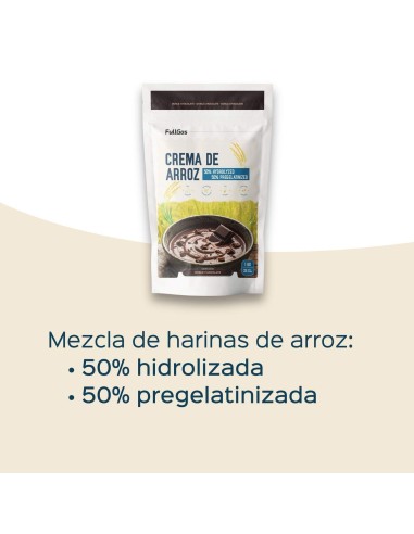 Crème de riz (hydrolysée-Pregélatinisée) - Double chocolat - 1kg