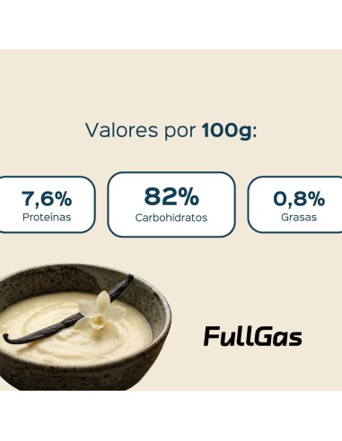 Crème de riz (hydrolysée-Pregélatinisée) - Vanille - 1kg