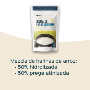 Crème de riz (50% Hydrolysée-50% Prégélatinisée) - Naturel - 1kg