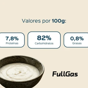 Crème de riz (50% Hydrolysée-50% Prégélatinisée) - Naturel - 1kg