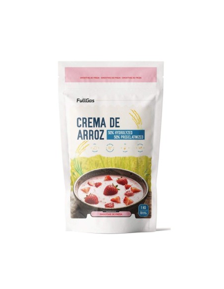 Crème de riz (hydrolysée-Pregélatinisée) - Fraise - 1kg