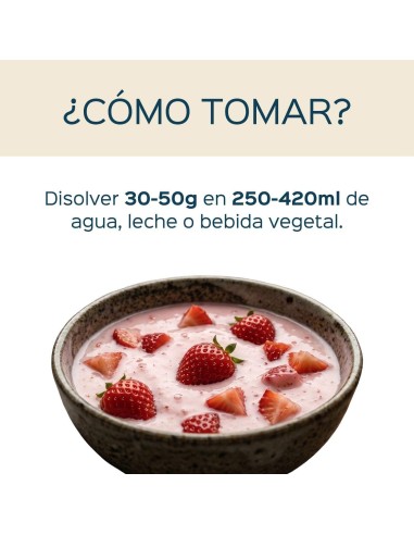 Crème de riz (hydrolysée-Pregélatinisée) - Fraise - 1kg
