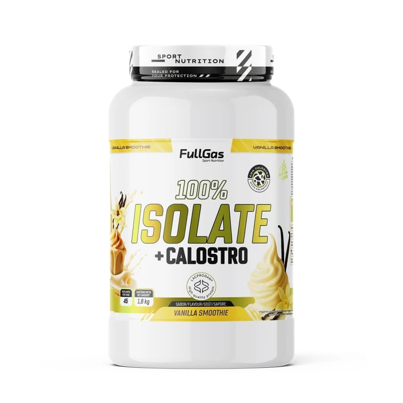 Isoler + colostrum - Smoothie Vanilla - 1.8kg
