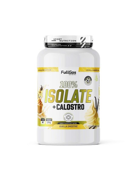 100% Isolat + colostrum - Vanilla Smoothie - 1,8kg