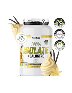100% Isolat + colostrum - Vanilla Smoothie - 1,8kg 2
